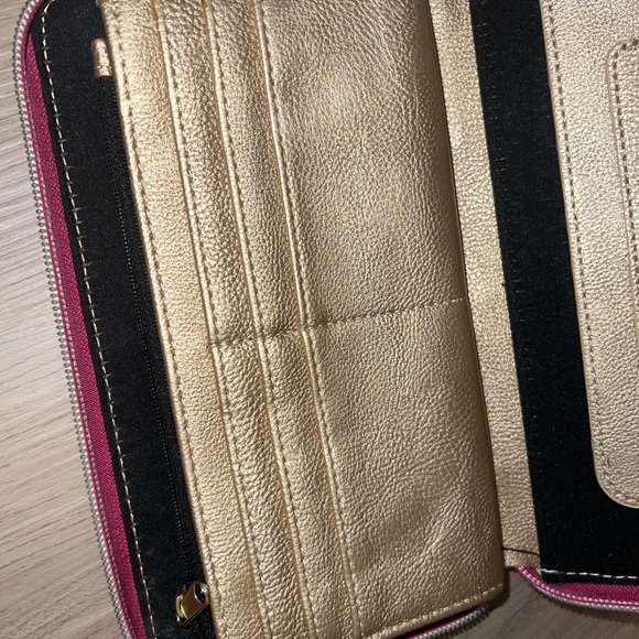 Betsey Johnson Pink Wristlet Wallet - Picture 5 of 7